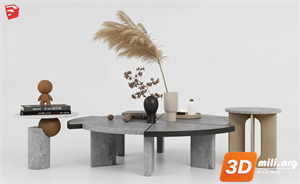 Tea Table Skp Files 